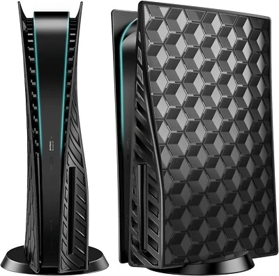 Ps5 Cover skin ABS nero Faceplate Mooroer x Play Station 5 Vers Disco piastre