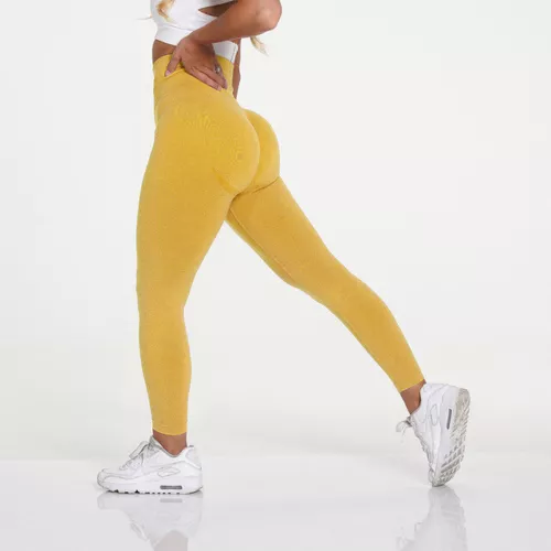 Damen Honeycomb Leggings Hintern Heben Hohe Taille Push Up Boom Booty Sport Gym - Bild 39 von 44