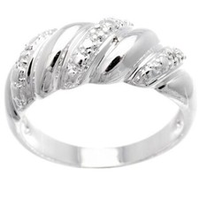 NEW Art Deco REAL GENUINE 925 Sterling Silver Smooth Stone Modern Ring