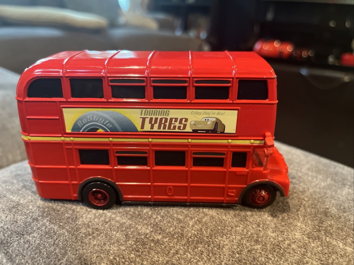 Disney Cars Deluxe Double Decker Bus #4 | eBay