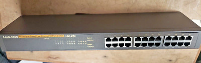 Link-Max 10/100 Dual Speed Fast Ethernet 24-port Switch LM-224 59-2