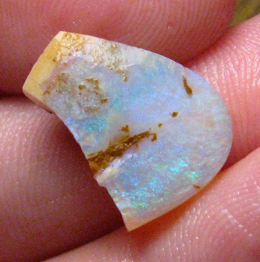 Opale boulder brute taille de cabochon création bijoux 5.8cts - 3