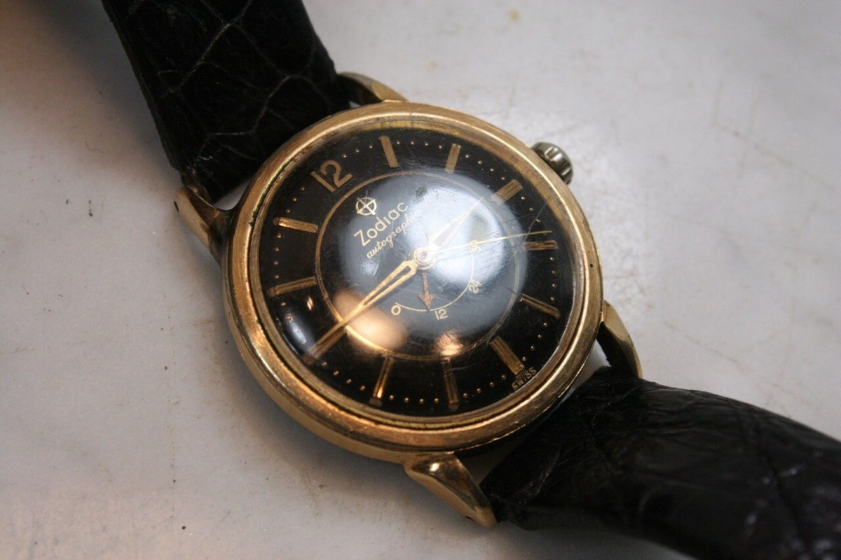 ZODIAC Autographic Automatic Power Reserve Watch. 17 Jewels 1424