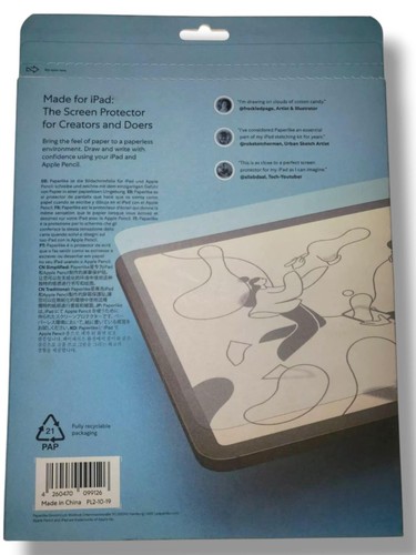 Paperlike 2 Pack iPad 10.2"- Screen Protector for Drawing/Writing Like On Paper - 第 2/2 張圖片