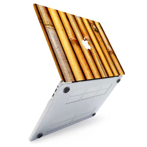 Wood Pattern Laptop Case Cover For Macbook M2 M3 Air 13 15 Pro 14 16 12 11 inch - 第 41/50 張圖片