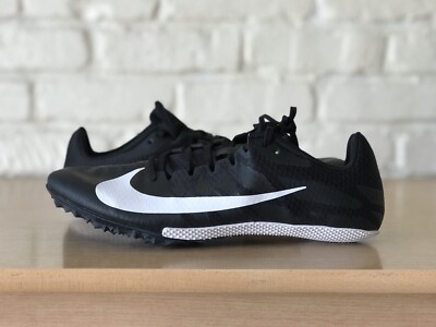 Nike Zoom Rival S Track Shoes Black White 907564-017 Mens  display picture 1