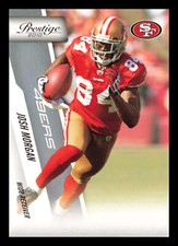 Josh Morgan #170 2010 Panini Prestige San Francisco 49ers Football