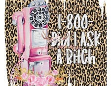 Sublimation Print 1-800 Ask Ready to Press Heat Transfer