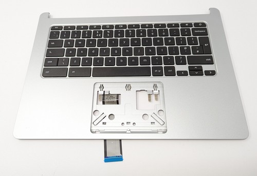 Acer Chromebook CB314-2H CB314-2HT Palmrest Cover Keyboard 6B.AWFN7.022 Silver - Afbeelding 2 van 24