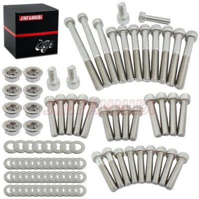 Stainless Steel Engine Bolt Screws Kit Set for YAMAHA BLASTER YFS200 1988-2006