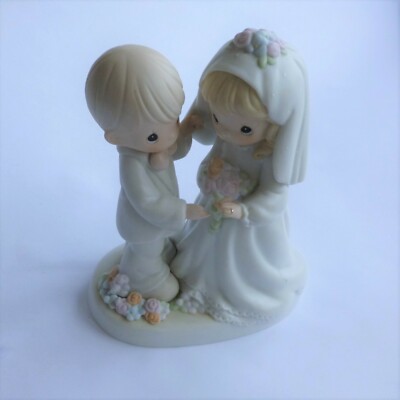 Precious Moments I GIVE YOU MY LOVE FOREVER Figur Enesco 129100 1994 Hochzeit