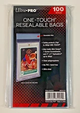 Ultra PRO One Touch Resealable Soft Sleeves 100 200 300 400 500 1000 5000 10000