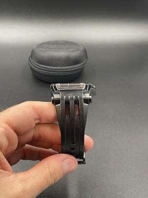 Oakley Warrant Stealth Black w/ Black Watch | eBay