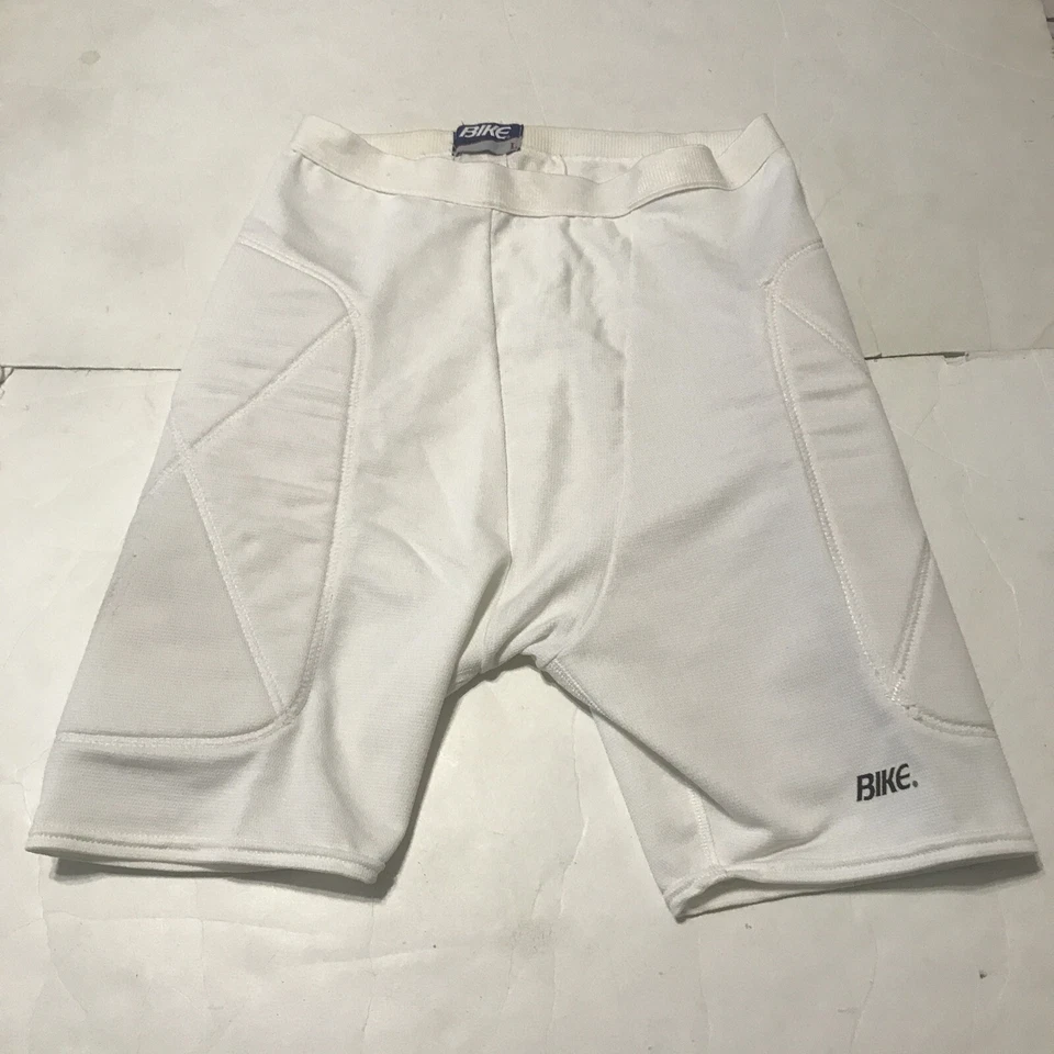 Pantalones Cortos Acolchados Bicicleta Fútbol Talla L Blanco 4269 Foto 2 de 4