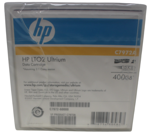 5 x Brand New Sealed HP C7972A LTO2 Ultrium 400GB Data Cartridges - 第 3/3 張圖片