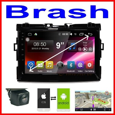 ESTIMA 2000-05 GPS WIRELESS APPLE CARPLAY ANDROID AUTO CAMERA ODB DAB+ TPMS DVR 