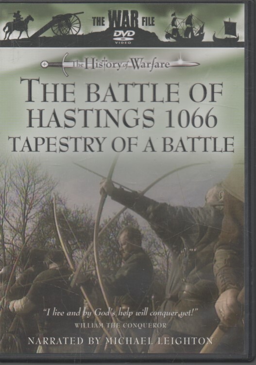 DVD THE HISTORY OF WARFARE THE BATTLE OF HASTINGS 1066 TAPESTRY OF A BATTLE