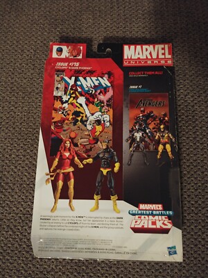 Marvel Universe 3.75 サイクロップス& ダークフェニックス CYCLOPS & DARK PHOENIX 3.75 MARVEL UNIVERSE X-MEN ACTION FIGURES