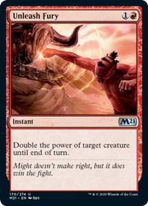 Unleash Fury x4 - Magic Core Set 2021 - NM-Mint, English - Magic Core Set 2021