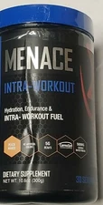 MFIT SUPPS - MENACE - Intra-Workout - Peach Mango - 30 Servings - Exp 11/2026