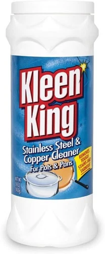 King Kleen Stainless Steel Cookware Cleaner and Copper Cleaner (14 oz, 1 Pack) H