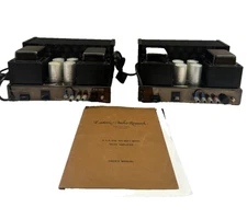 Esoteric Audio Research EAR 509 Mono Valve Amp Vintage Pair- Serviced & Repaired