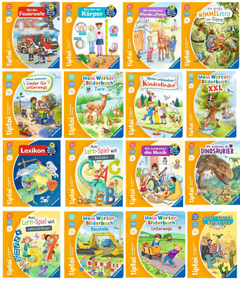 Ravensburger tiptoi  Buch Bücher Wieso? Weshalb? Warum? Tip Toi zur Auswahl NEU