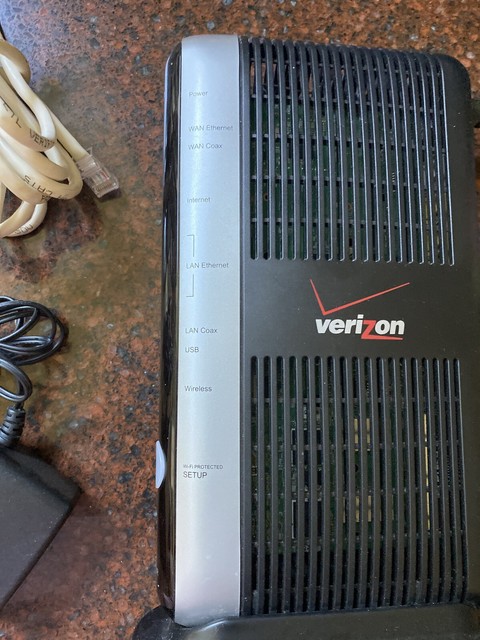 Actiontec Mi424wr Rev F Verizon FIOS Wireless N Broadband Router Modem ...
