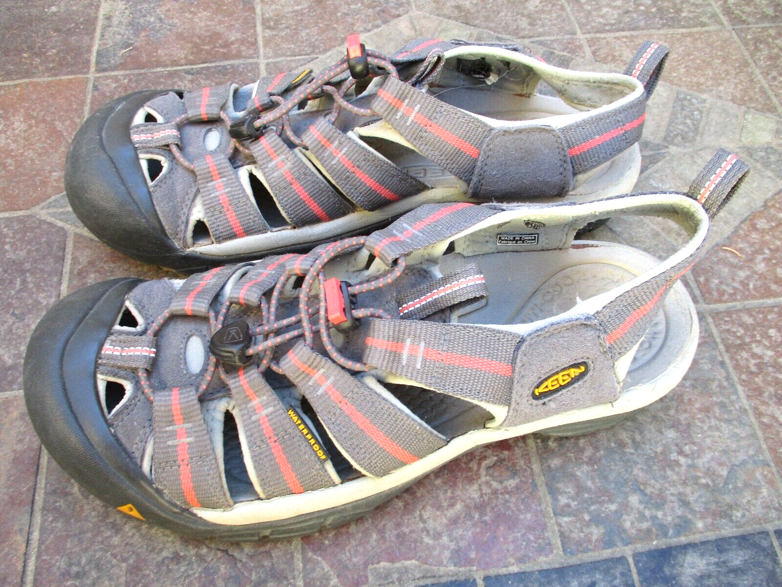 Keen sandalo donna Whisper grigio impermeabile outdoor trail escursionismo taglia 9