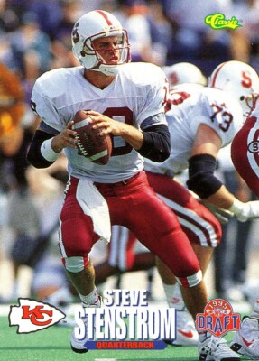 CLASSIC-DRAFT Steve Stenstrom CHIEFS BEARS 49ERS Stanford