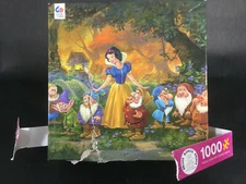 NEW Ceaco Disney Fine Art Snow White Among Friends Puzzle 1000 Piece Box Damaged