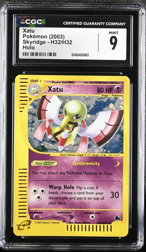 Xatu graded CGC 9 for sale on eBay