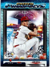 2025 Bowman Draft #PP-4 Liam Doyle Prized Prospects Mojo Refractor