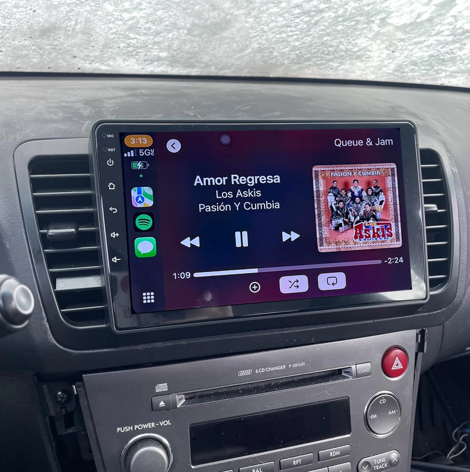 For Subaru Legacy Outback 2003-2009 Android Carplay Car Radio BT GPS Navi 4+64GB Foto 3 de 4