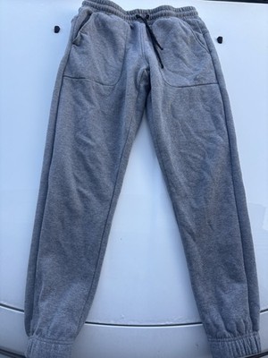 Quiksilver Boys Jogger Pants Gray Size S Drawstring Elastic Waist Tapered