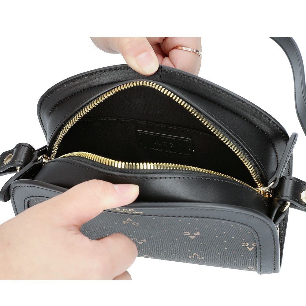 APC Demi-Lune Half Moon Mini Tote Bag 62832243 | eBay