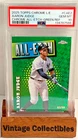 2025 Topps Chrome LogoFractor Aaron Judge Green Refractor All-Etch /99 PSA 10