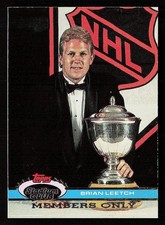 1991 Stadium Club Members Only #NNO Brian Leetch