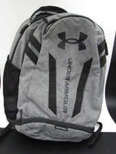 Under Armour UA Storm Backpack Grey Black Padded Laptop Compartment School
