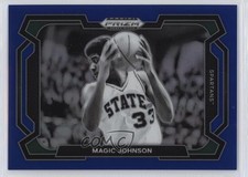 2024-25 Panini Prizm Draft Picks Blue Variations /199 Magic Johnson #23 HOF 1yj