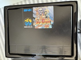 SNK Neo Geo AES Consol Working W/AC adapter, Cable w/ Pulstar Robo Army + Fatal