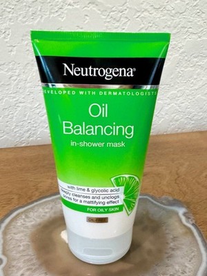 New Neutrogena Oil Balancing In-Shower Mask For Oily Skin 5.07 oz FAST SHIP