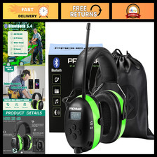 Upgraded Bluetooth Hearing Protection Headphones with AM/FM Radio, 31dB Noise Re