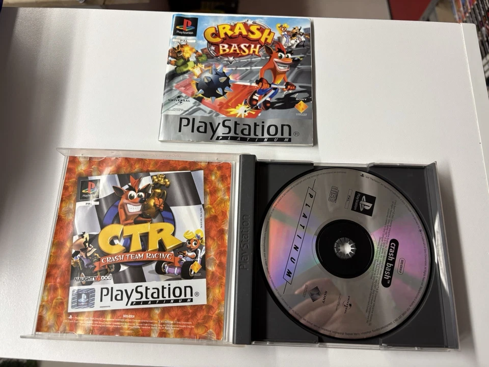 Crash Bash (Platinum) - Complet FR - Sony PS1 Playstation 1 - Photo 2/4