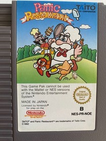 Panic Restaurant NES Pal B