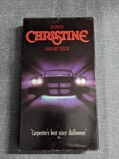 Christine VHS 1983 Horror John Carpenter Stephen King Columbia Tristar