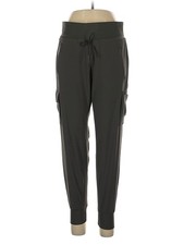 Athleta Women Green Track Pants 10