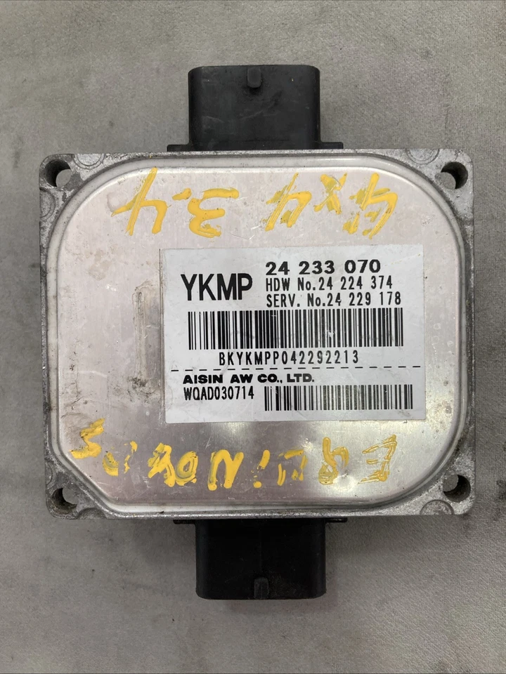 Módulo de control de transmisión Chevrolet Equinox 2005-2006 242 33 070 YKMP Foto 2 de 3