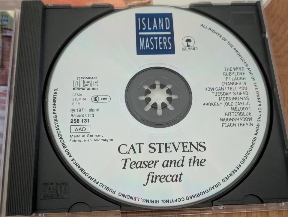 Cat Stevens - Teaser & Firecat - 1987 Morning has broken (Old Gaelic Melody) - Bild 3 von 4