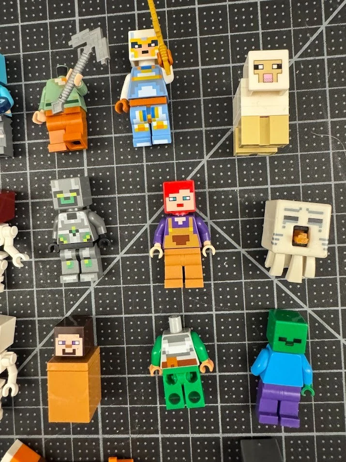 LEGO Minecraft Lote de 20 Minifiguras FOX Esqueleto DRAGON SLAYER Oveja Blanca ++++ Foto 3 de 4